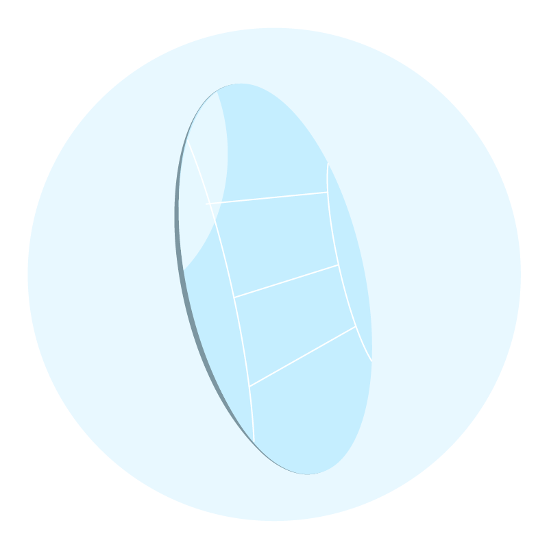cristal progresivo, Control de Miopía