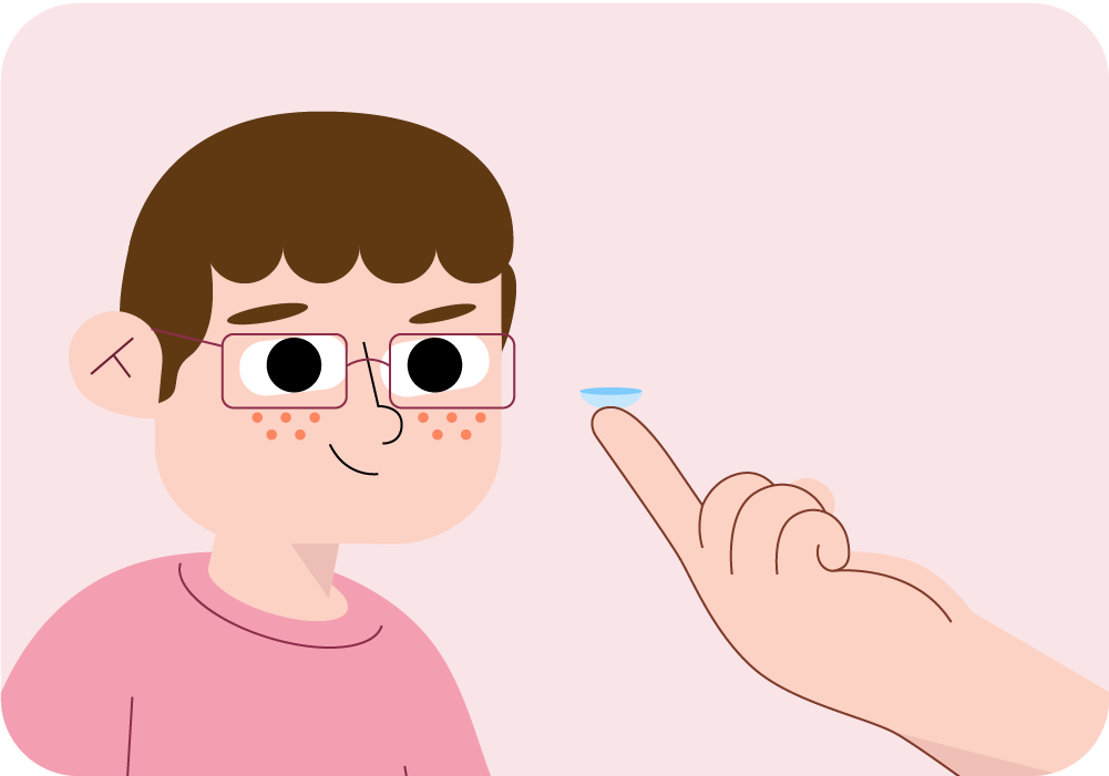 Adapatar lentes infantiles